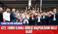 672. Tarihi Elmalı Güreşi Başpehlivanı Belli Oldu!