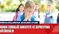 Ailelere akran zorbalığı uyarısı! Anksiyete ve depresyona götürebilir