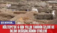 Kültepe'de 6 bin yıllık tarihin izleri ve iklim değişikliğinin etkileri