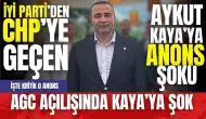 AGC açılışında Kaya'ya şok