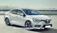 İcradan satılık 2023 model Renault Megane marka otomobil