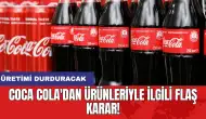 Coca Cola'dan ürünleriyle ilgili flaş karar! Üretimi durduracak