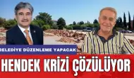 Soğuksu'da Hendek Krizi Çözülüyor! Belediye Alanda Düzenleme Çalışması Yapacak