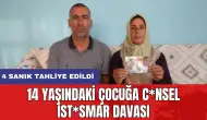 14 yaşındaki çocuğa c*nsel ist*smar davası: 4 sanık tahliye edildi