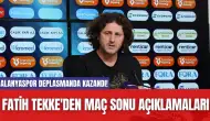 Alanyaspor Deplasmanda Kazandı! Fatih Tekke'den Maç Sonu Açıklamaları