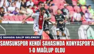 Samsunspor Kendi Sahasında Konyaspor’a 1-0 Mağlup Oldu