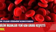 Bilim insanları yeni kan grubu keşfetti! MAL kan grubu nedir?