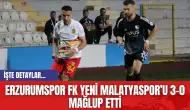 Erzurumspor FK Yeni Malatyaspor’u 3-0 Mağlup Etti