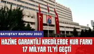 Hazine garantili kredilerde kur farkı 17 milyar TL'yi geçti