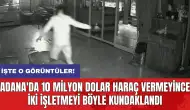 Adana'da 10 milyon dolar haraç vermeyince iki işletmeyi böyle kundaklandı