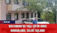 Kastamonu'da Yaşlı Çiftin Aracı Kundaklandı Evleri Taşlandı