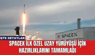 SpaceX İlk Özel Uzay Yürüyüşü İçin Hazırlıklarını Tamamladı