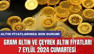 Altın fiyatlarında son durum: Gram altın ve çeyrek altın fiyatları 7 Eylül 2024 Cumartesi