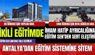 İkili eğitimde İmam hatip ayrıcalığına Eğitim Sen’den sert eleştiri