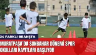 Muratpaşa’da sonbahar dönemi spor okulları kayıtları başlıyor