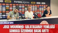 Jose Mourinho: Galatasaray Yenilgisi Sonrası Üzerimde Baskı Arttı