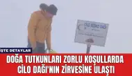 Doğa Tutkunları Zorlu Koşullarda Cilo Dağı'nın Zirvesine Ulaştı