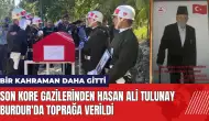 Son Kore Gazilerinden Hasan Ali Tulunay Burdur'da toprağa verildi