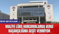 Maliye lüks harcamalarda vergi kaçakçılığına geçit vermiyor