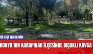 Konya'nın Karapınar İlçesinde Bıçaklı Kavga: Bir Kişi Yaralandı