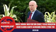 İngiliz Bakan İngiltere'nin İsrail'e Silah İhracatını Kısmi Olarak Askıya Almasının Önemli Etkisi Olmayacağını Söyledi