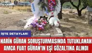 Narin Güran soruşturmasında tutuklanan amca Fuat Güran'ın eşi gözaltına alındı