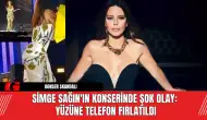 Simge Sağın'ın Konserinde Şok Olay: Yüzüne Telefon Fırlatıldı