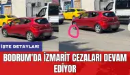 Bodrum'da izmarit cezaları devam ediyor