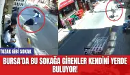 Bursa'da bu sokağa girenler kendini yerde buluyor! Tuzak gibi sokak