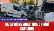 Hızla giden araç tıra ok gibi saplandı: 1 kişi hayatını kaybetti