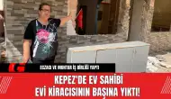 Kepez'de ev sahibi evi kiracısının başına yıktı!