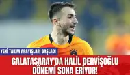 Galatasaray'da Halil Dervişoğlu dönemi sona eriyor! Yeni takım arayışları başladı