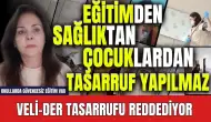 Okullarda temizlik krizi büyüyor! Veli-Der tasarrufu reddediyor