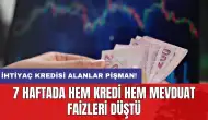 7 haftada hem kredi hem mevduat faizleri düştü: İhtiyaç kredisi alanlar pişman!