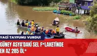 Güney Asya'yı Yagi Tayfunu vurdu! Sel f*laketinde en az 285 öl*