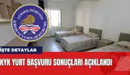 KYK yurt başvuru sonuçları açıklandı