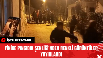 Finike Pıngıdık Şenliği'nden Renkli Görüntüler Yayınlandı