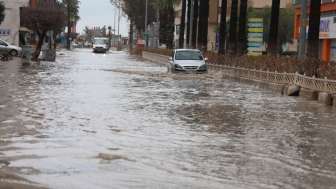 Hatay'ın İskenderun ilçesi sular altında kaldı