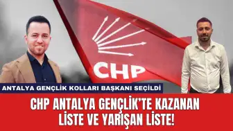 CHP Antalya Gençlik’te kazanan liste ve yarışan liste!