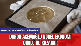 Daron Acemoğlu Nobel Ekonomi Ödülü’nü kazandı! Daron Acemoğlu kimdir?