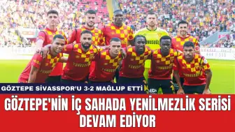 Göztepe'nin İç Sahada Yenilmezlik Serisi Devam Ediyor