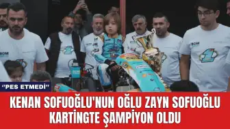 Kenan Sofuoğlu'nun Oğlu Zayn Sofuoğlu Kartingte Şampiyon Oldu