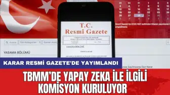 TBMM’de yapay zeka ile ilgili komisyon kuruluyor