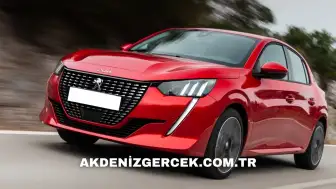 İcradan satılık 2023 model Peugeot marka araç