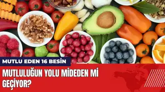 Mutluluğun yolu mideden mi geçiyor? Mutlu eden 16 besin