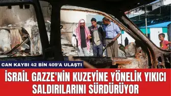 İsrail Gazze'nin Kuzeyine Yönelik Yıkıcı Saldırılarını Sürdürüyor