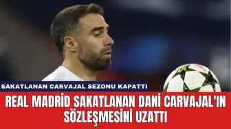 Real Madrid Sakatlanan Dani Carvajal'ın Sözleşmesini Uzattı