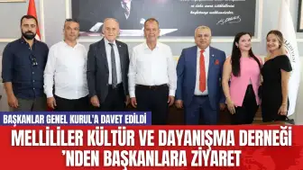 Mellililer Kültür ve Dayanışma Derneği ’nden Başkanlara Ziyaret