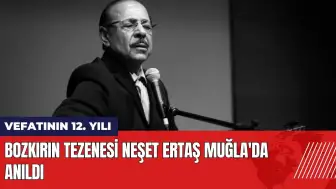 Bozkırın Tezenesi Neşet Ertaş Muğla'da konserle anıldı