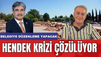 Soğuksu'da Hendek Krizi Çözülüyor! Belediye Alanda Düzenleme Çalışması Yapacak